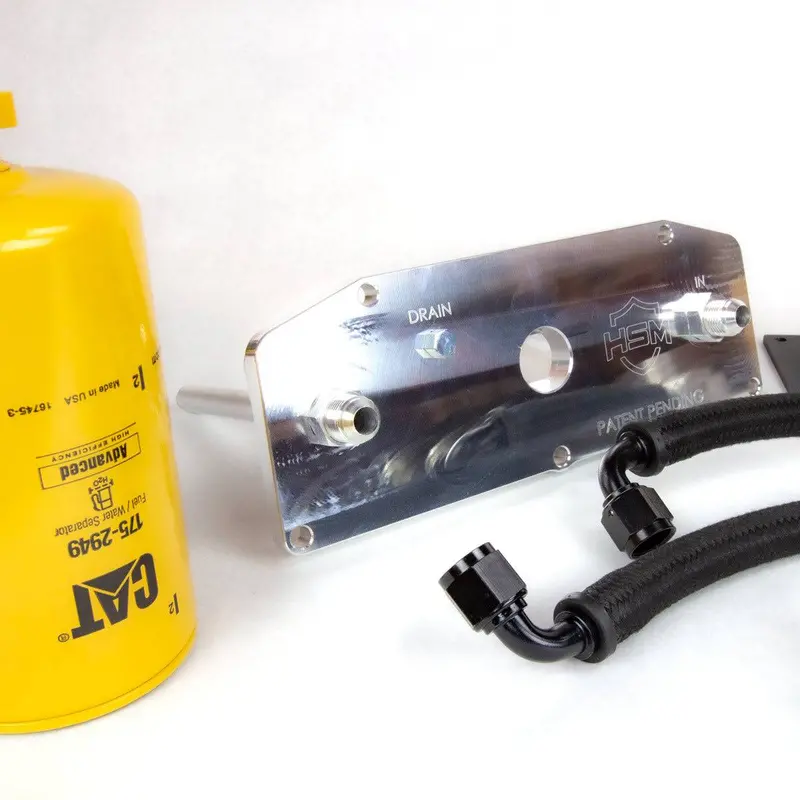 Hs Motorsports Lower Fuel Filter Upgrade Kit For 23-25 Ford 6.7L Power Stroke 2