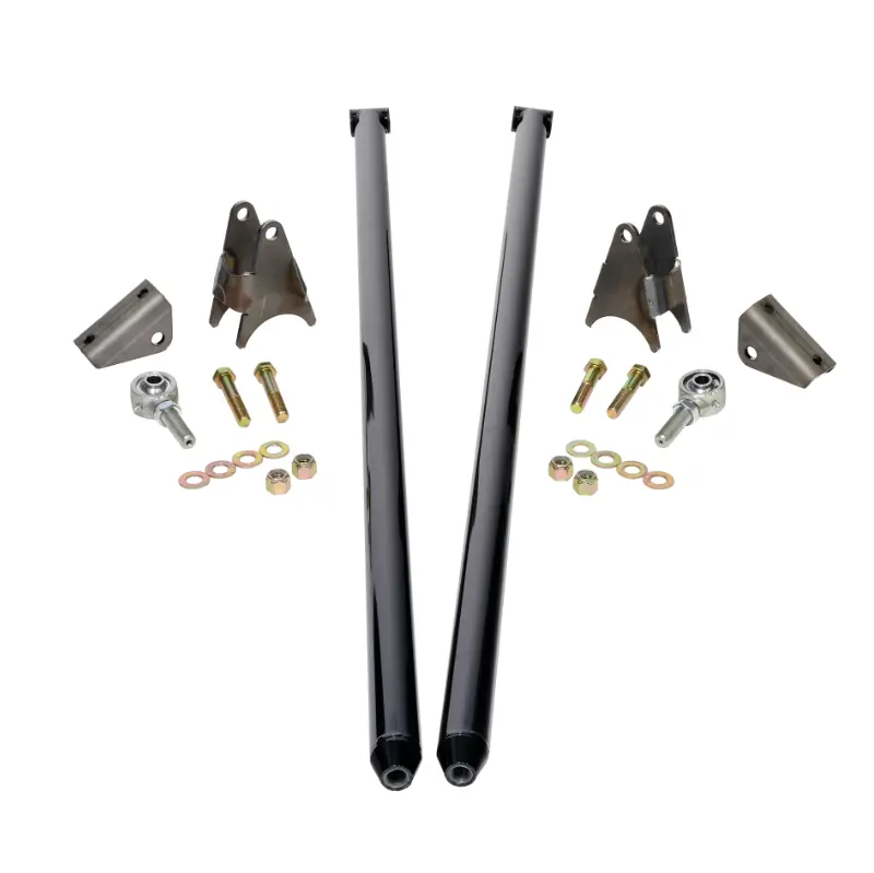Hsp 58" Universal Bolt On Traction Bars For Offset Leaf Spring 4" Axle Ink Black 1