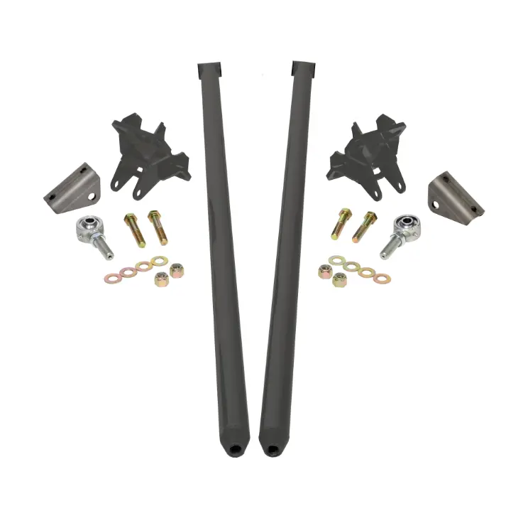 Hsp 70" Universal Bolt On Traction Bars For Inline Leaf Spring 4" Axle Grey 1