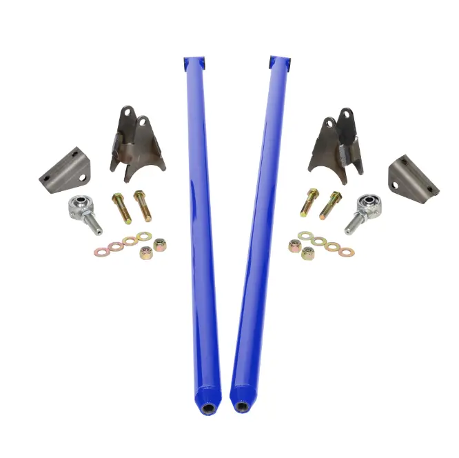 Hsp 70" Universal Bolt On Traction Bars For Offset Leaf Spring 4" Axle Blueberry 1