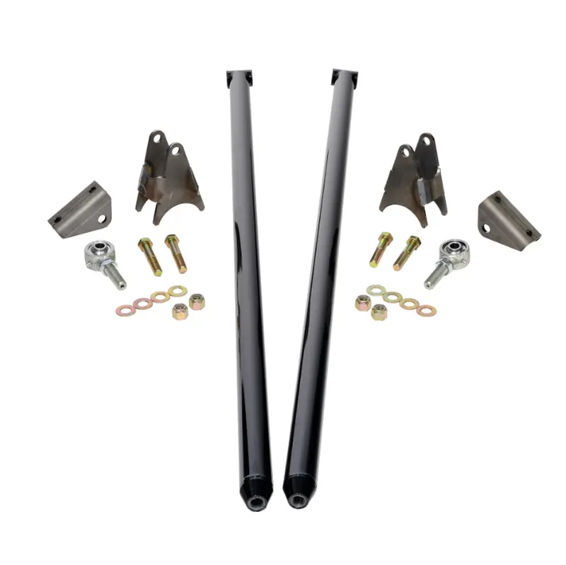 Hsp 70" Universal Bolt On Traction Bars For Offset Leaf Spring 4" Axle Ink Black 1