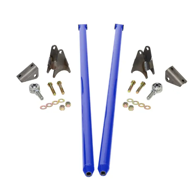 Hsp 80" Universal Bolt On Traction Bars For Offset Leaf Spring 4" Axle Blueberry 1