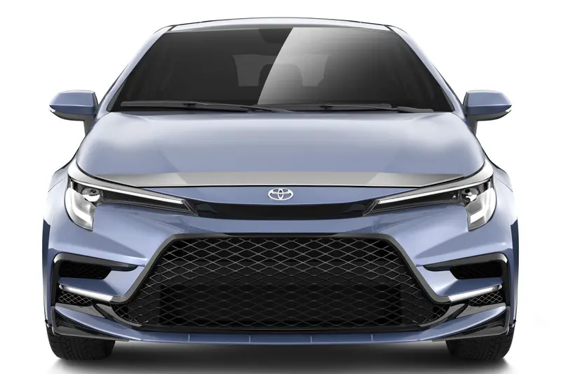 Husky Aeroskin Hood Protector; Chrome 2020-2026 Toyota Corolla 2892224 2