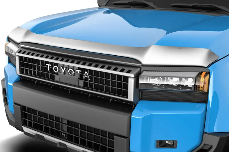 Husky Liners Aeroskin Hood Protector; Chrome 2024-2025 Toyota Land Cruiser 2892232 1