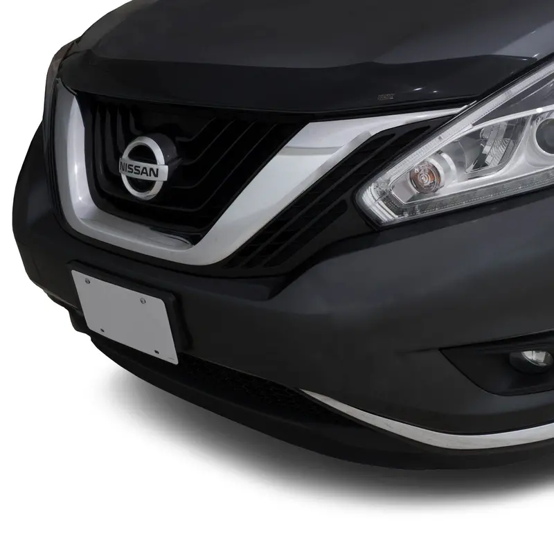 Husky Liners Aeroskin Hood Protector; Matte Black Low Profile 2005-2020 Nissan Frontier 2877032 1