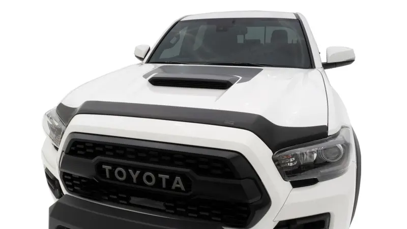 Husky Liners Aeroskin Hood Protector; Matte Black Low Profile 2012-2015 Toyota Tacoma 2877065 2