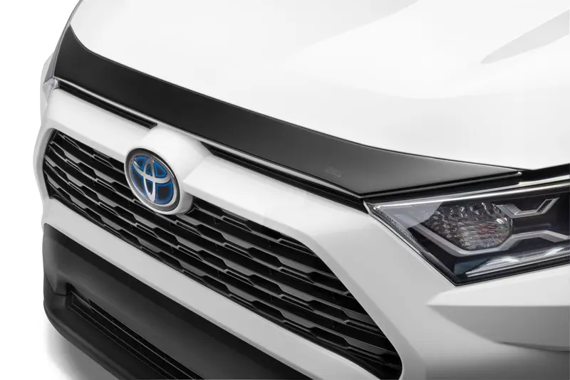 Husky Liners Aeroskin Hood Protector; Matte Black Low Profile 2019-2025 Toyota Rav4 2877173 1