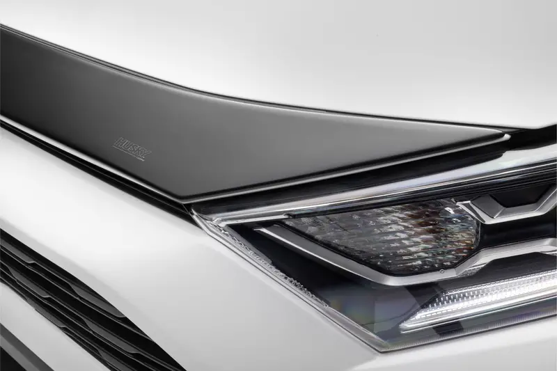 Husky Liners Aeroskin Hood Protector; Matte Black Low Profile 2019-2025 Toyota Rav4 2877173 2