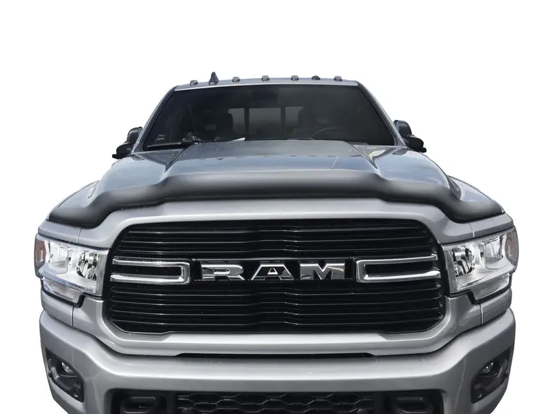 Husky Liners Aeroskin Hood Protector; Matte Black Low Profile 2877189 1