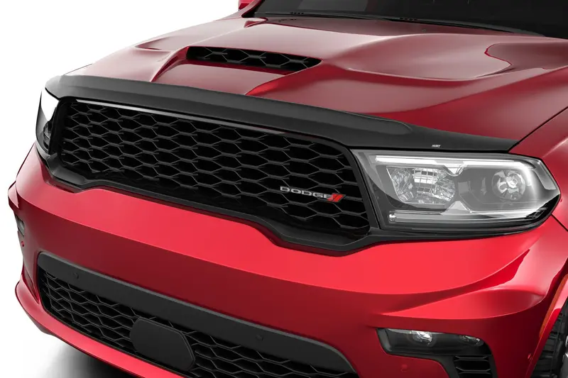 Husky Liners Aeroskin Ii Hood Protector; Matte Black Low Profile 2011-2026 Dodge Durango 2830038 1
