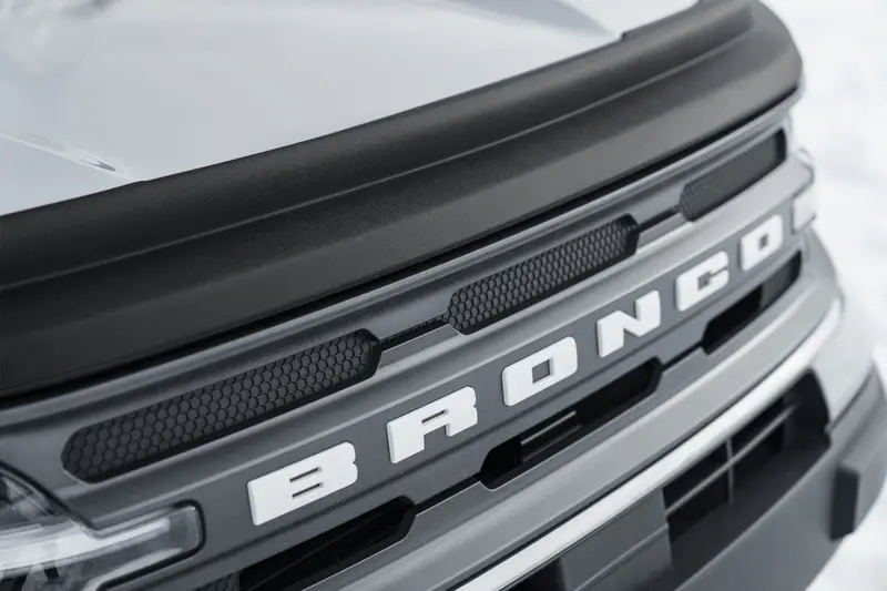 Husky Liners Aeroskin Ii Hood Protector; Matte Black Low Profile 2021-2026 Ford Bronco Sport 2830188 1