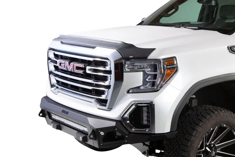 Husky Liners Aeroskin Ii Hood Protector; Matte Black Low Profile 2830085 2