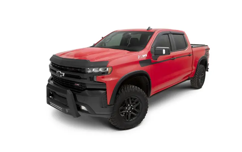 Husky Liners Aeroskin Ii Hood Protector; Matte Black Low Profile 2830168 1
