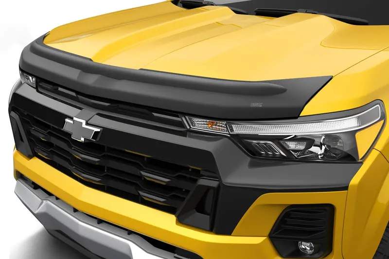 Husky Liners Aeroskin Ii Hood Protector; Matte Black Low Profile 2830213 1