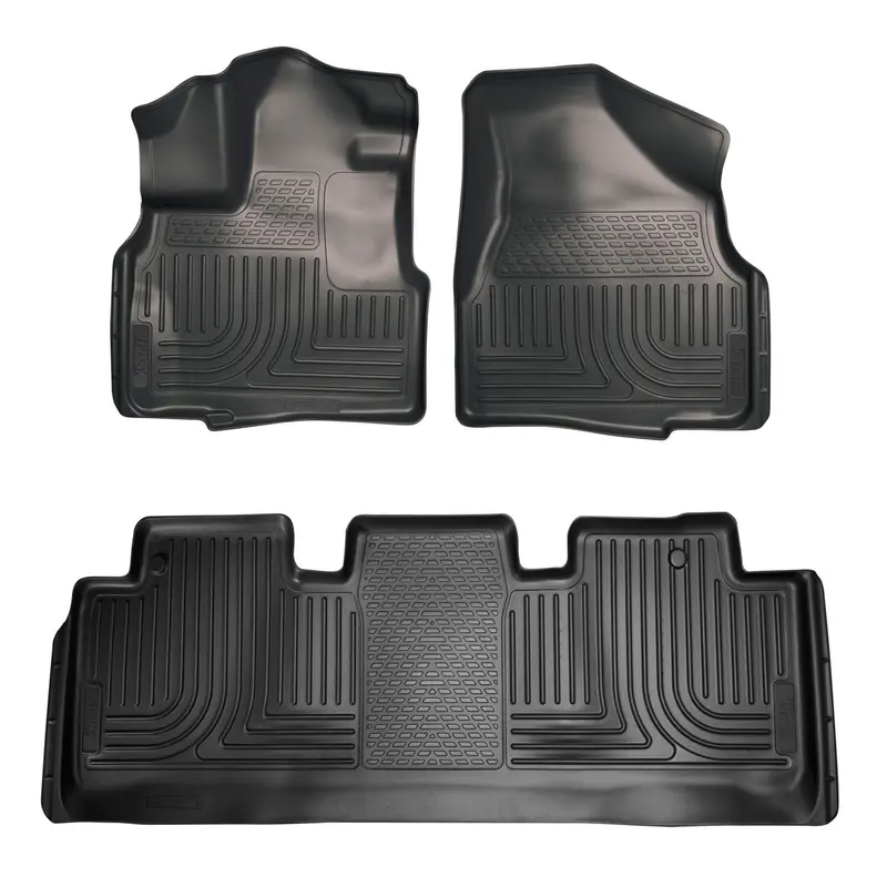 Husky Liners Weatherbeater - Front & 2Nd Seat Floor Liners 2011-2017 Honda Odyssey 93751 1