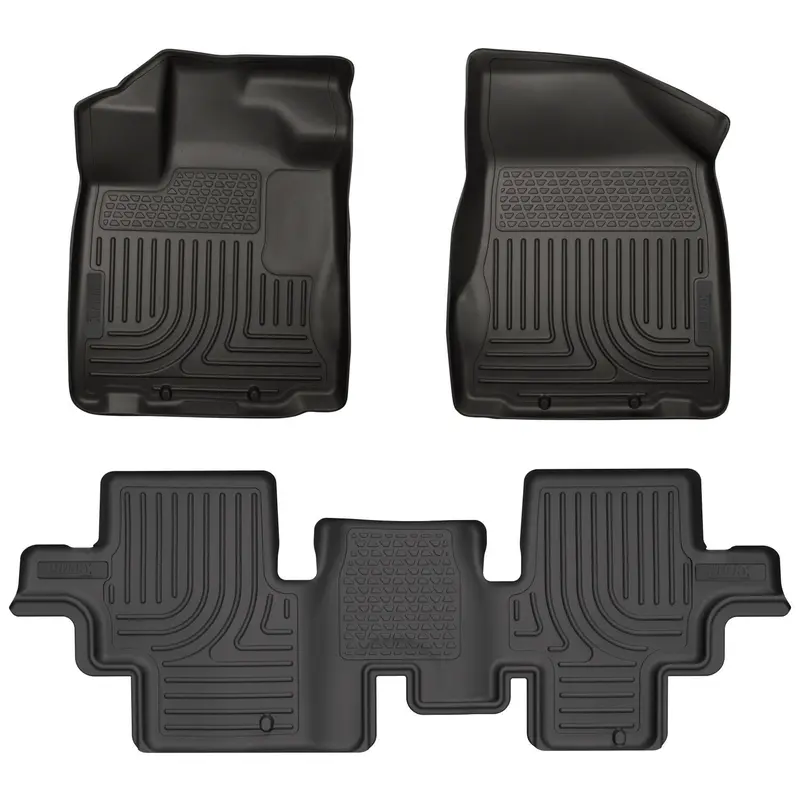Husky Liners Weatherbeater - Front & 2Nd Seat Floor Liners 2013-2020 Nissan Pathfinder 93791 1