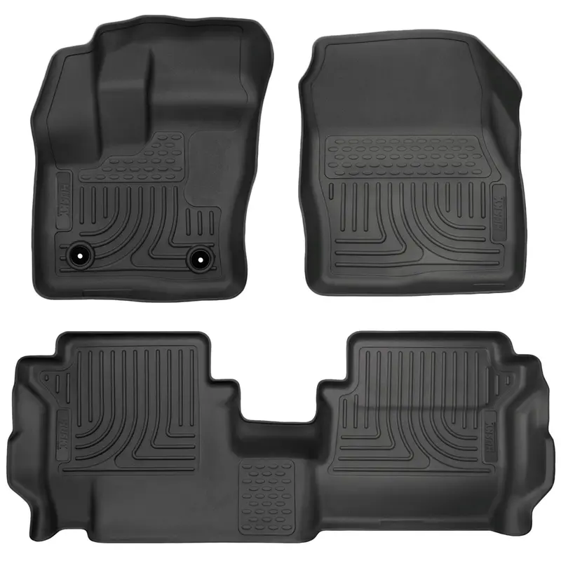 Husky Liners Weatherbeater - Front & 2Nd Seat Floor Liners 2014-2019 Ford Transit Connect 93911 1