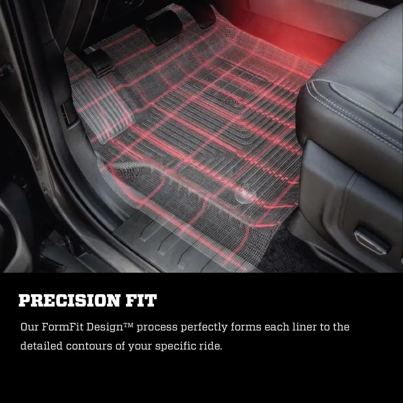 Husky Liners Weatherbeater - Front & 2Nd Seat Floor Liners 2015-2024 Nissan Navara 96271 2