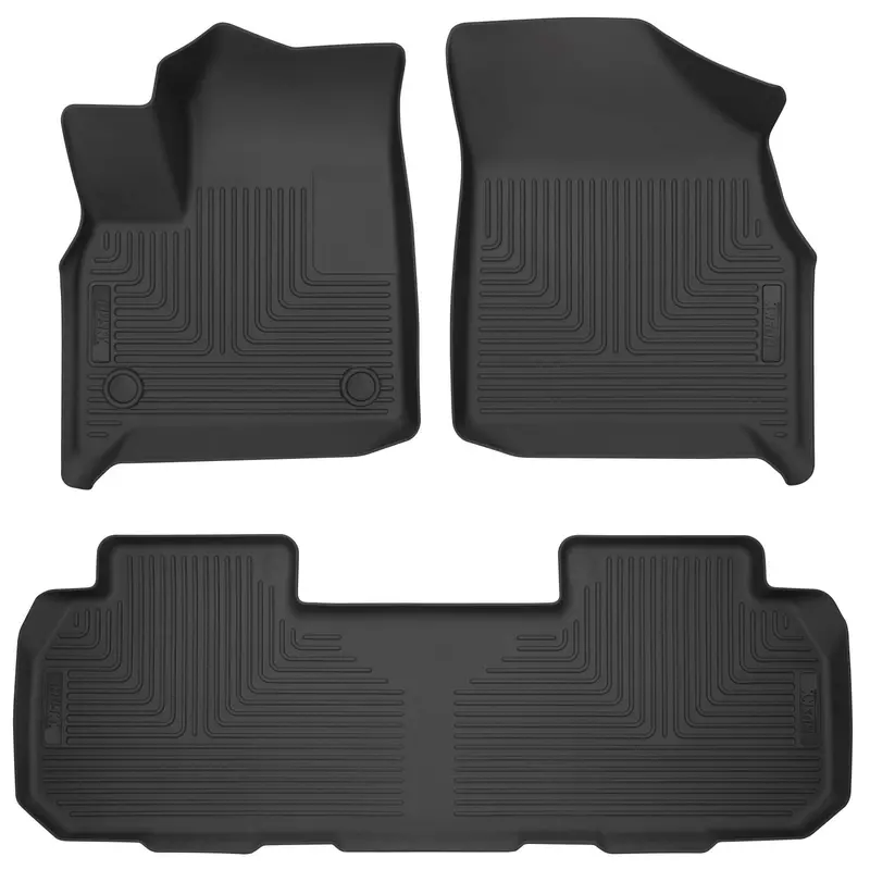 Husky Liners Weatherbeater - Front & 2Nd Seat Floor Liners 2018-2023 Buick Enclave 93481 1