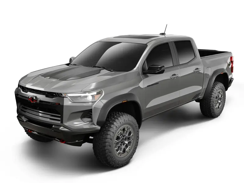 Husky Rvl Fender Flares 4Pc Set 2023-2026 Chevrolet Colorado 2804998 1