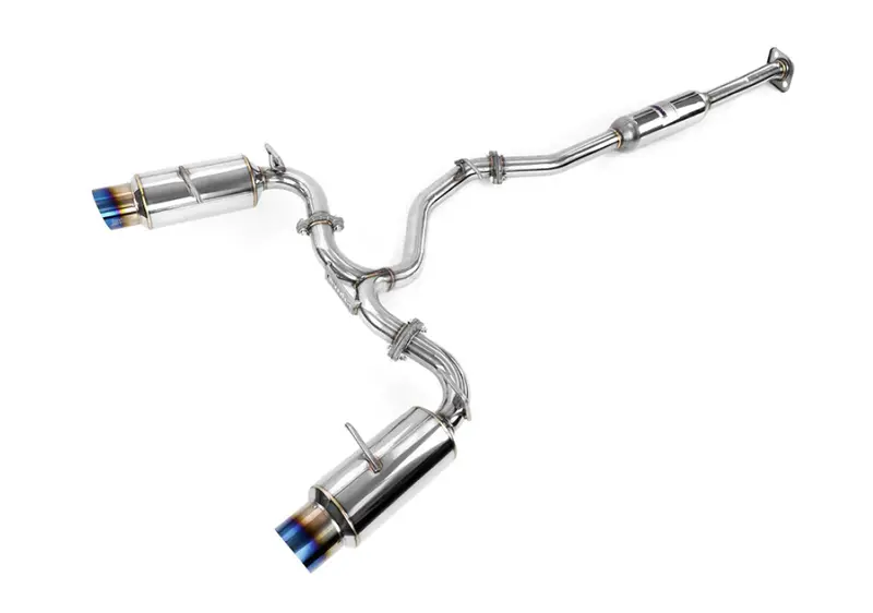 Invidia N1 Polished Dual Exit Cat Back Exhaust For 12-21 Subaru Brz & Toyota 86 1