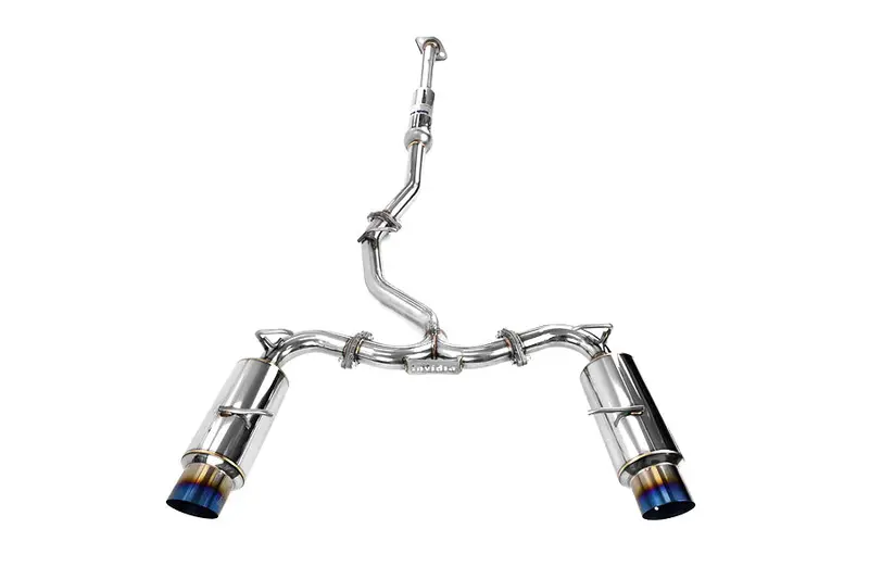 Invidia N1 Polished Dual Exit Cat Back Exhaust For 12-21 Subaru Brz & Toyota 86 2