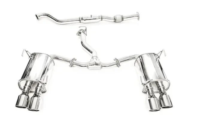 Invidia Q300 Steel Cat-Back Exhaust Kit W/ 4" Quad Tips For 2022-2024 Subaru Wrx 1