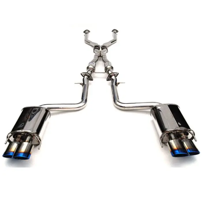 Invidia Q300h Cat-Back Exhaust W/ 4" Rolled Titanium Tips For 15-16 Lexus Rcf 1