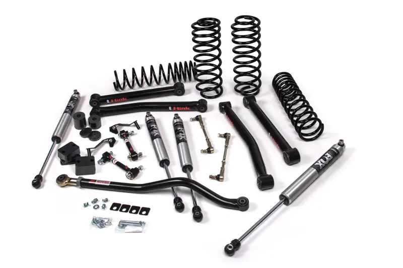 Jks J-Konnect 2.5" Lift Kit / Fox Perf Shocks For 20-24 Jeep Wrangler 4Dr Diesel 1