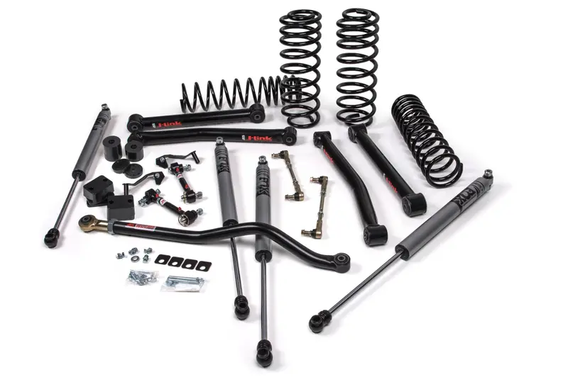 Jks J-Konnect 3.5" Lift Kit W/ Fox 2.0 Adv Shocks For 2018-2025 Jeep Wrangler Jl 4Dr 1