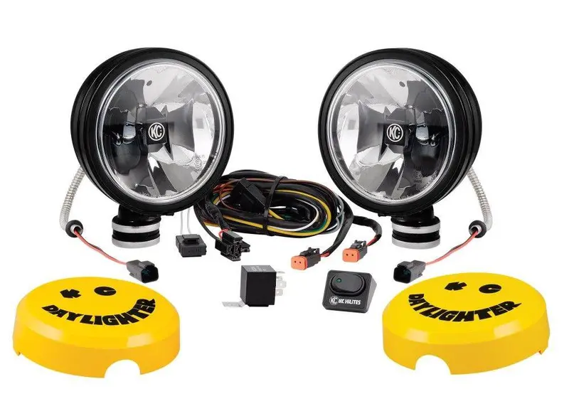 Kc Hilites 6" Gravity Daylighter Led G6 20W Driving Beam Light Pair Universal 1
