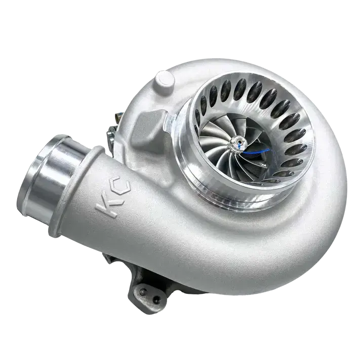 Kc Jetfire 13 Blade Stage 1 Raw Finish Turbo (61/64) For 2003 6.0L Powerstroke 1