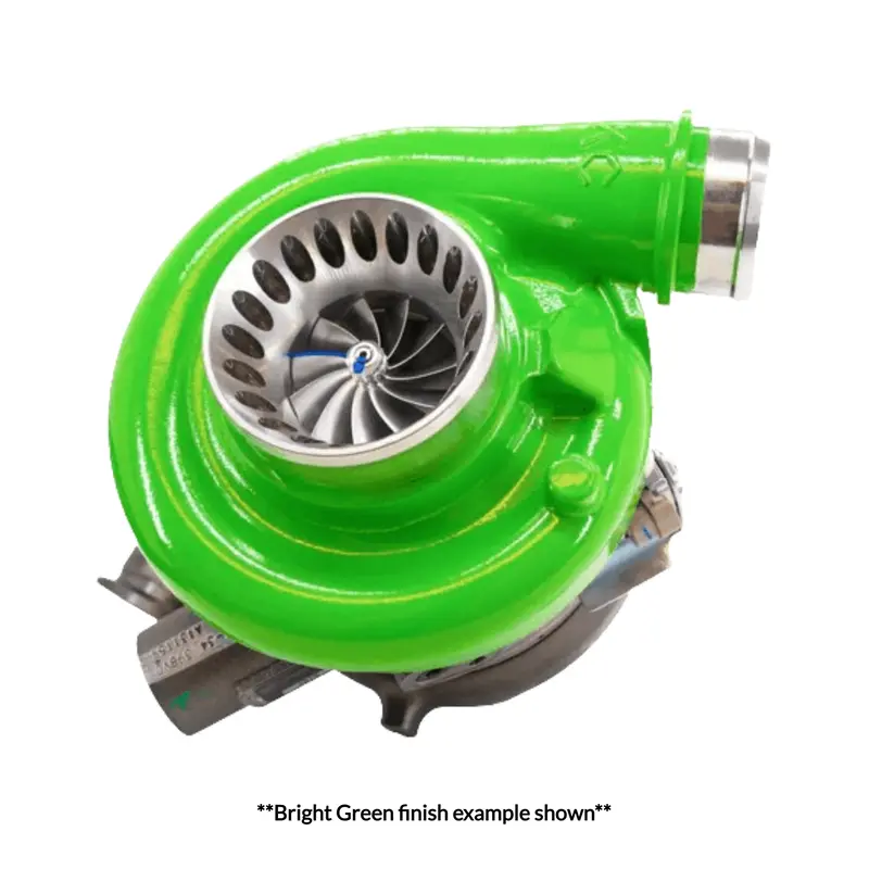 Kc Turbos Kc300x Gen 3 Stage 2 Turbo Bright Green For Early 1999 Ford 7.3L Powerstroke E99 2
