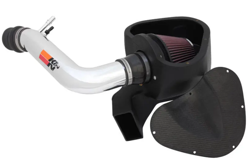 K&N Aluminum Cold Air Intake Kit W/ Oiled Filter For 2011-2014 Ford Mustang 3.7L 1