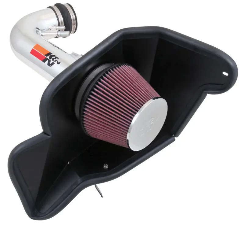 K&N Aluminum Cold Air Intake W/ Oiled Filter For 2015-2017 Ford Mustang Gt 5.0L 1