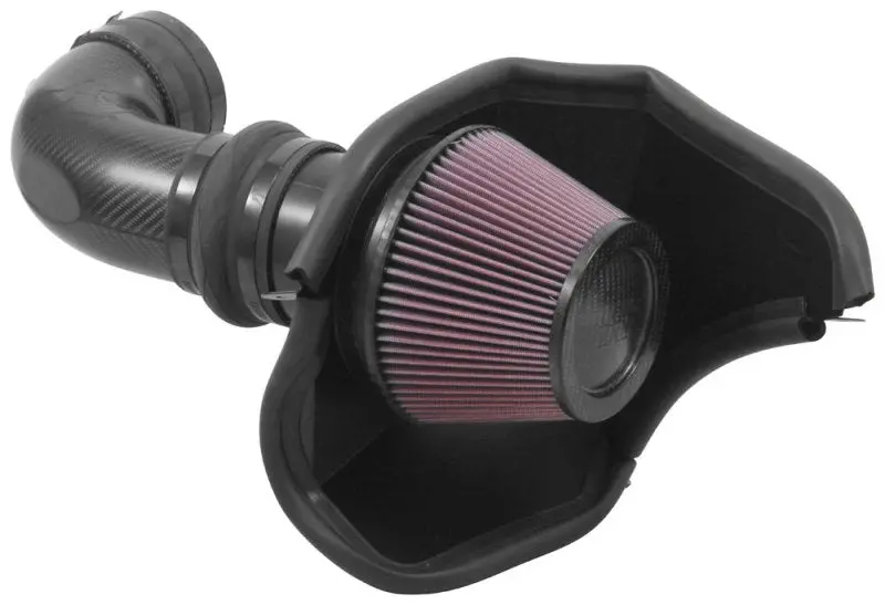K&N Carbon Fiber Cold Air Intake System For 2016-2019 Cadillac Cts-V 6.2L 1