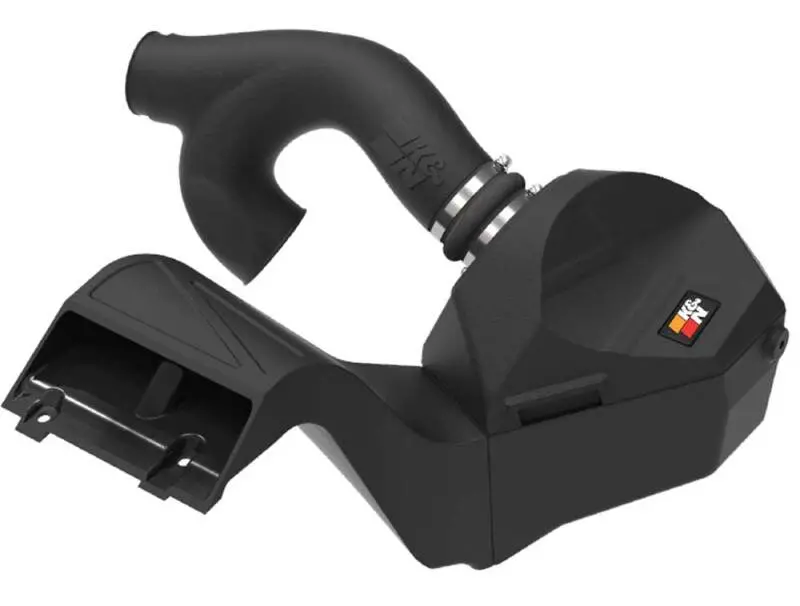 K&N Cold Air Intake Kit W/ Oiled Filter For 2021-2025 Ford F150/Raptor 2.7L/3.5L 1
