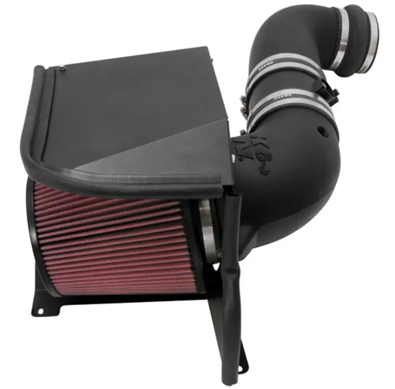 K&N Cold Air Intake System W/ Oiled Filter For 11-14 Gm 2500/3500 6.6L Duramax 1
