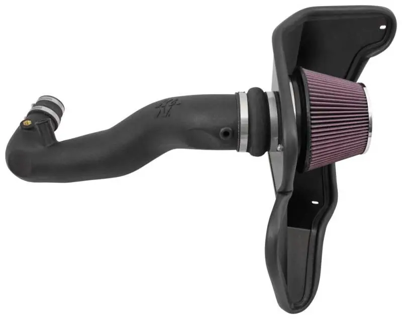 K&N Cold Air Intake System W/ Oiled Filter For 2015-2017 Ford Mustang 2.3L 1