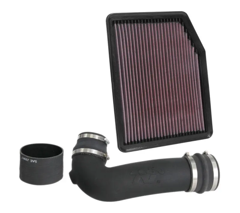 K&N Cold Air Intake W/ Oiled Filter For 19-23 Gm Sierra/Silverado 1500 5.3L/6.2L 1