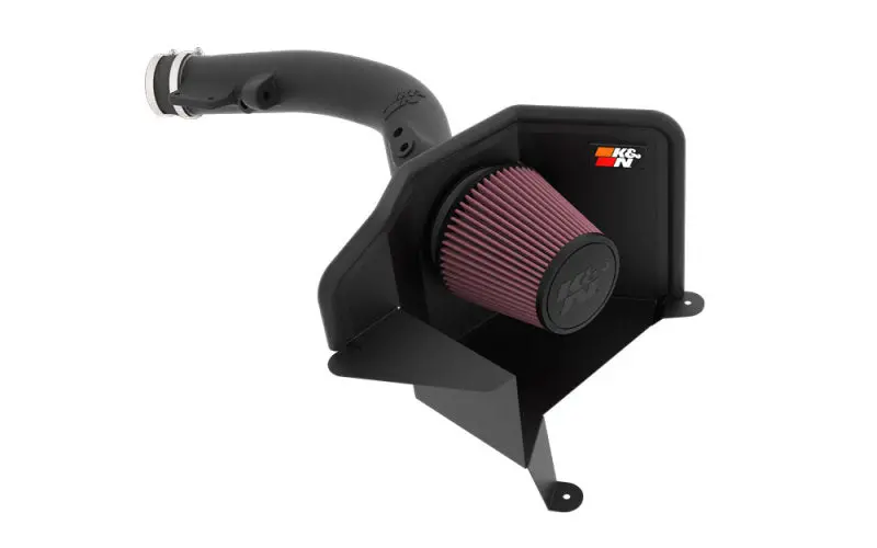 K&N Cold Air Intake W/ Oiled Filter For 21-24 Ford Bronco Sport/Maverick 2.0L 1