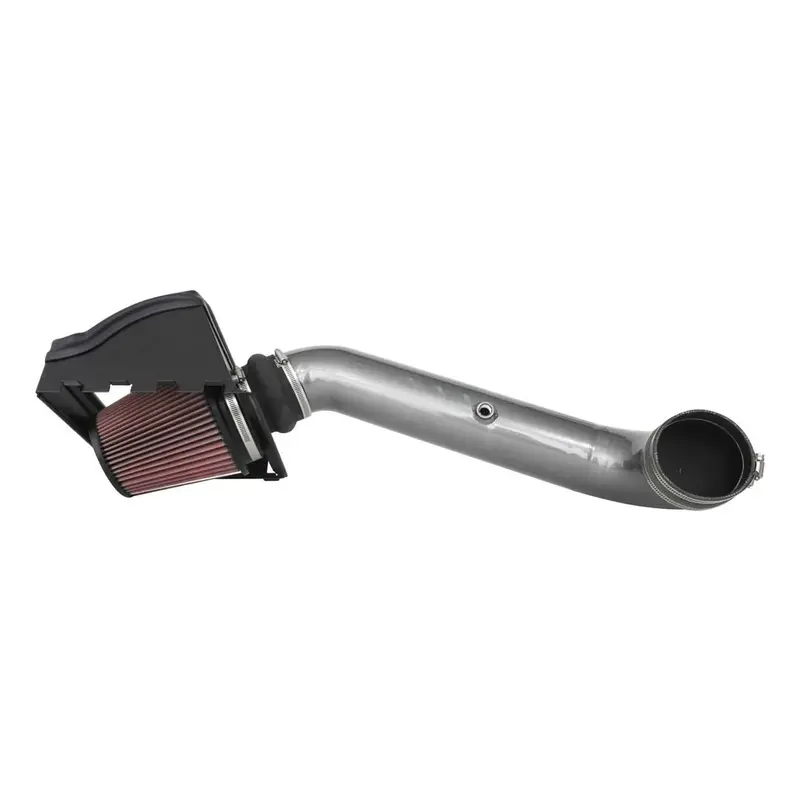 K&N Gunmetal Gray Cold Air Intake W/ Oiled Filter For 2021-2025 Ford F-150 5.0L 2