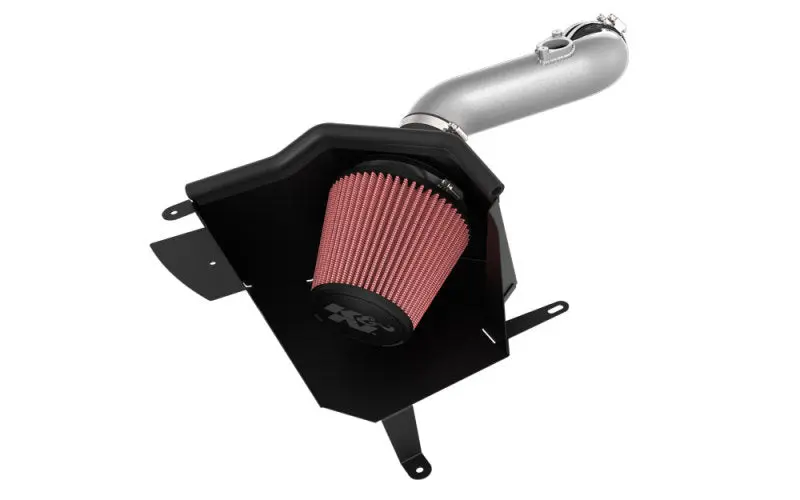 K&N Gunmetal Gray Cold Air Intake W/ Oiled Filter For 2022-2025 Honda Civic 2.0L 1