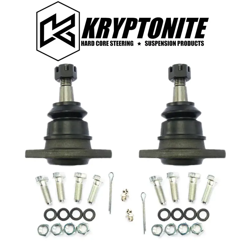 Kryptonite Bolt-In Upper Ball Joint Set For 2001+ Chevy/Gmc 1500Hd 2500Hd 3500Hd 1
