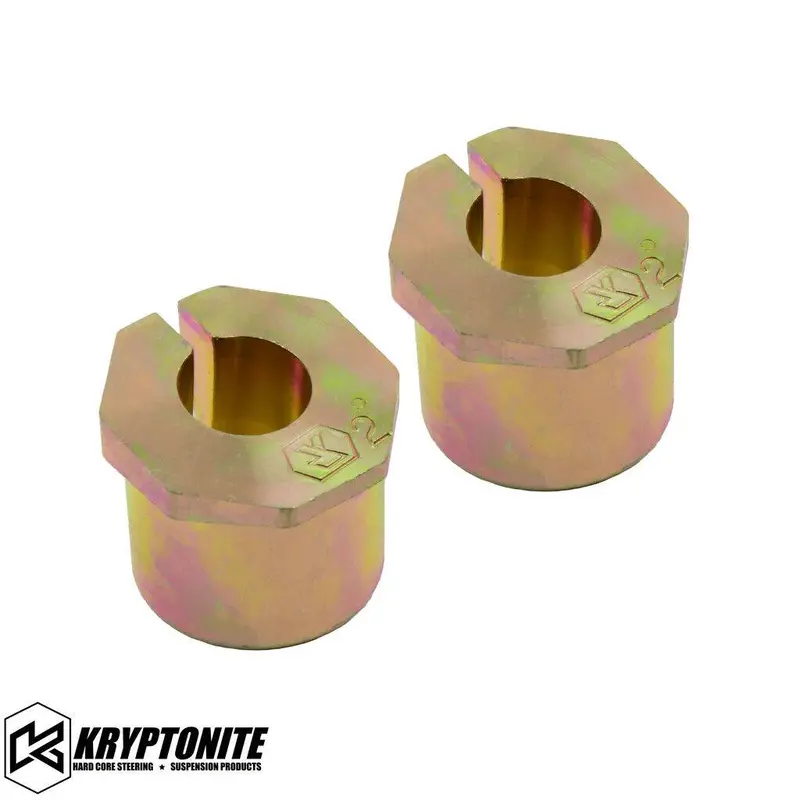 Kryptonite Caster Shim Set 2° For 2005-2022 Ford Super Duty F-250/F-350 4Wd 1