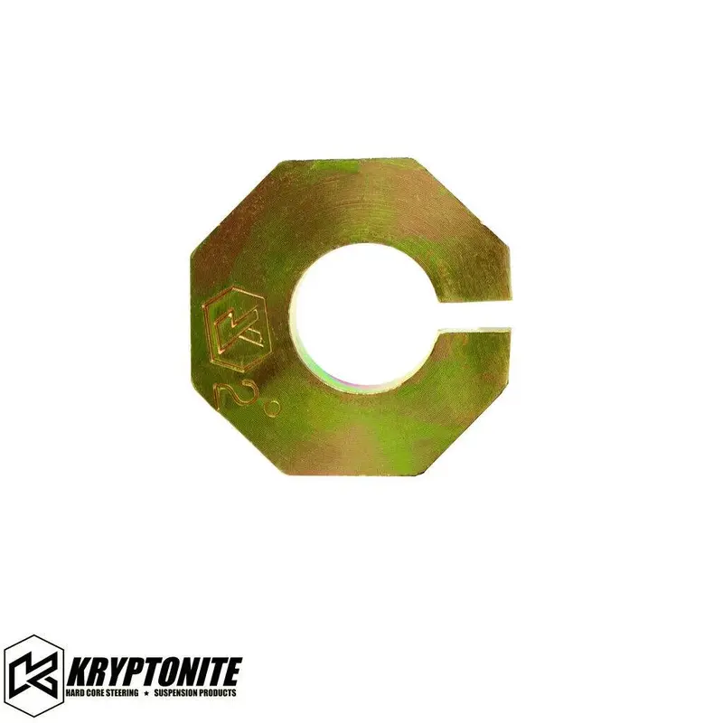 Kryptonite Caster Shim Set 2° For 2005-2022 Ford Super Duty F-250/F-350 4Wd 2