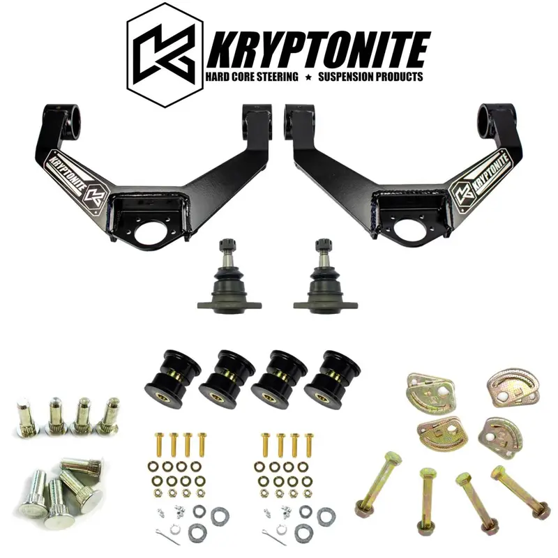 Kryptonite Control Arms/Cam Bolts/Alignment Pins For 2011-2019 Gm 2500Hd/3500Hd 1