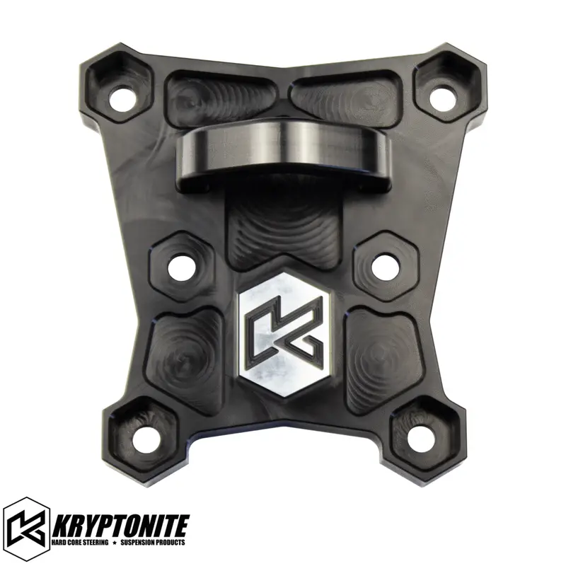 Kryptonite Death Grip Rear Radius Plate W/ Tow Hook For 17-23 Can-Am Maverick X3 1