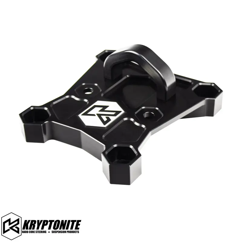 Kryptonite Death Grip Rear Radius Plate W/ Tow Hook For 17-23 Can-Am Maverick X3 2