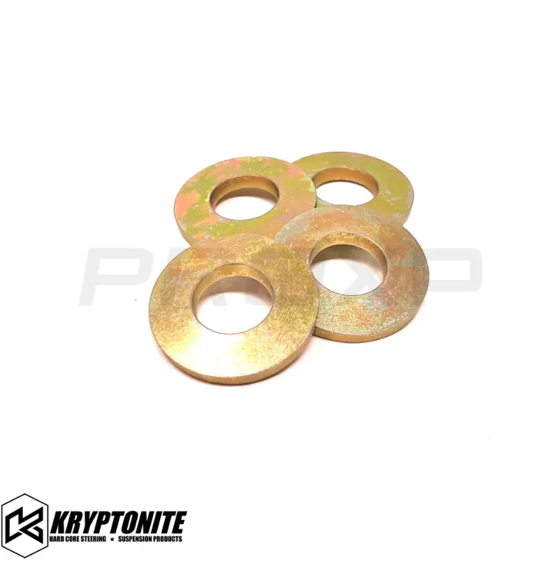 Kryptonite Death Grip Zinc Coated Axle Washer Pack For 20-24 Polaris Rzr Pro Xp 1